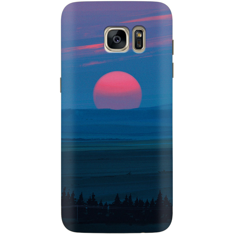 Чехол Uprint Samsung G930 Galaxy S7 Cold Red Light