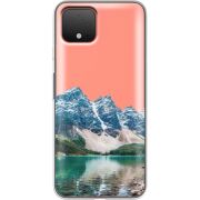 Прозрачный чехол Uprint Google Pixel 4 Blue Mountain