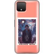 Прозрачный чехол Uprint Google Pixel 4 Stranger Things