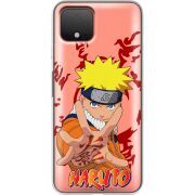 Прозрачный чехол Uprint Google Pixel 4 Naruto