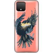 Прозрачный чехол Uprint Google Pixel 4 Eagle