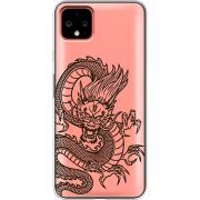 Прозрачный чехол Uprint Google Pixel 4 XL Chinese Dragon