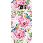 Чехол Uprint Samsung G935 Galaxy S7 Edge Birds and Flowers