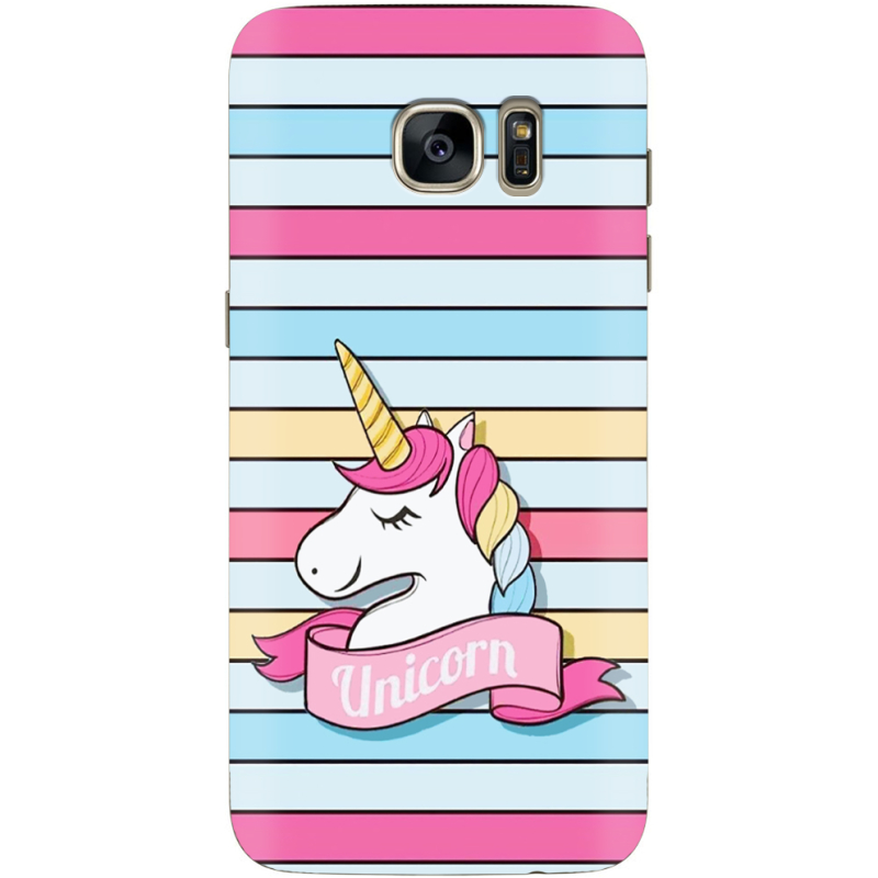 Чехол Uprint Samsung G935 Galaxy S7 Edge Unicorn