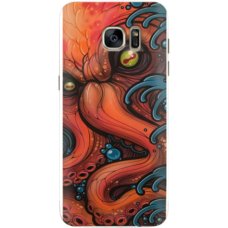 Чехол Uprint Samsung G935 Galaxy S7 Edge Octopus