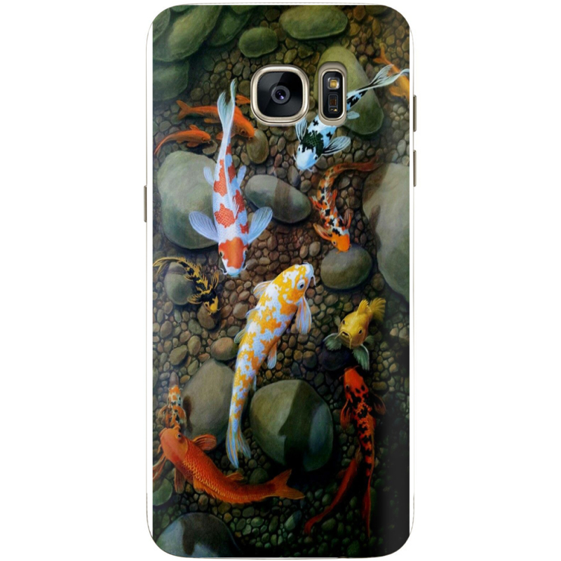 Чехол Uprint Samsung G935 Galaxy S7 Edge Underwater Koi