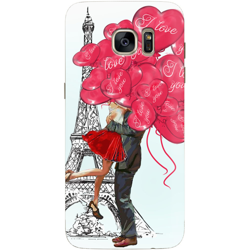 Чехол Uprint Samsung G935 Galaxy S7 Edge Love in Paris