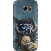 Чехол Uprint Samsung G935 Galaxy S7 Edge Owl Woman