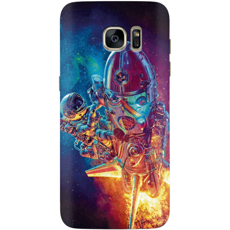 Чехол Uprint Samsung G935 Galaxy S7 Edge Astronaut in Space