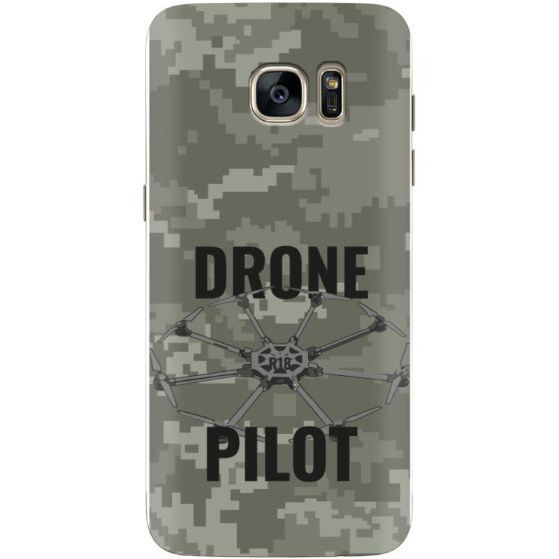 Чехол Uprint Samsung G935 Galaxy S7 Edge Drone Pilot