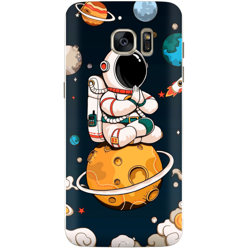 Чехол Uprint Samsung G935 Galaxy S7 Edge Astronaut