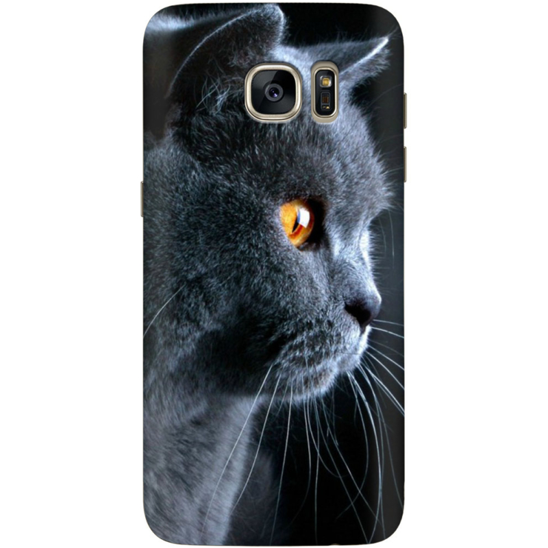 Чехол Uprint Samsung G935 Galaxy S7 Edge English cat