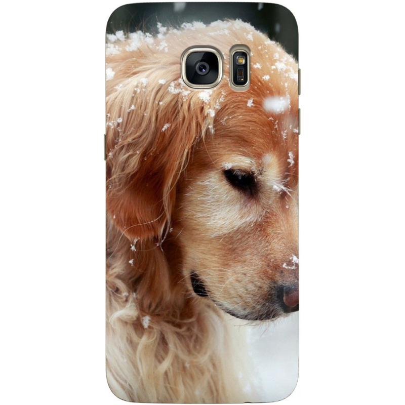 Чехол Uprint Samsung G935 Galaxy S7 Edge Golden Retriever