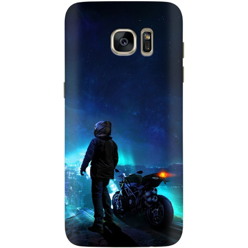 Чехол Uprint Samsung G935 Galaxy S7 Edge Motorcyclist