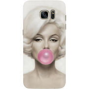 Чехол Uprint Samsung G935 Galaxy S7 Edge Marilyn Monroe Bubble Gum