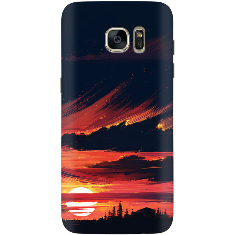 Чехол Uprint Samsung G935 Galaxy S7 Edge Sundown