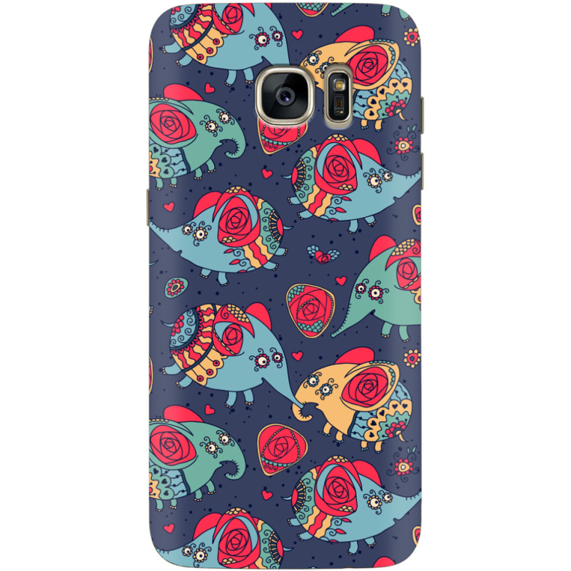 Чехол Uprint Samsung G935 Galaxy S7 Edge Flying Elephants