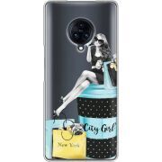 Прозрачный чехол Uprint Vivo Nex 3 City Girl