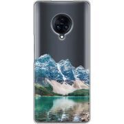 Прозрачный чехол Uprint Vivo Nex 3 Blue Mountain