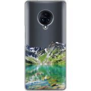 Прозрачный чехол Uprint Vivo Nex 3 Green Mountain