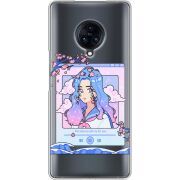 Прозрачный чехол Uprint Vivo Nex 3 The Sakuras Will Cry For You