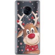 Прозрачный чехол Uprint Vivo Nex 3 Winter Deer