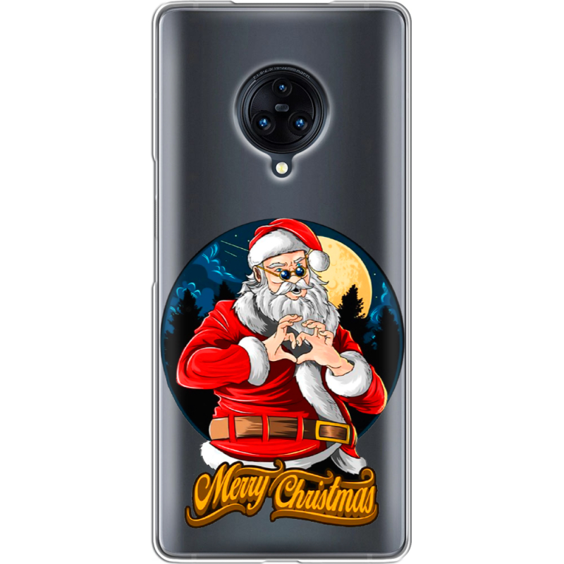 Прозрачный чехол Uprint Vivo Nex 3 Cool Santa