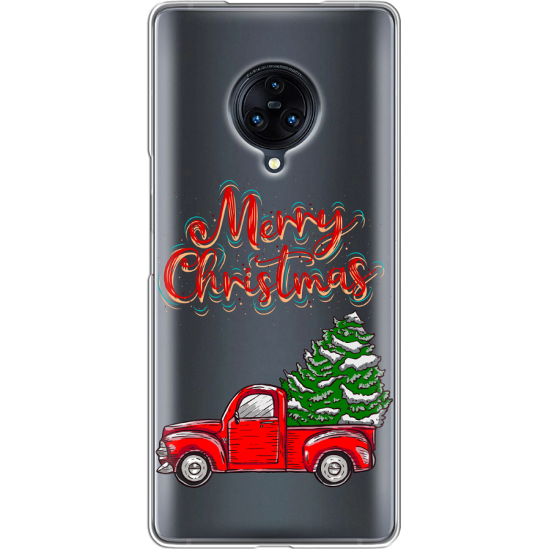 Прозрачный чехол Uprint Vivo Nex 3 Holiday Car