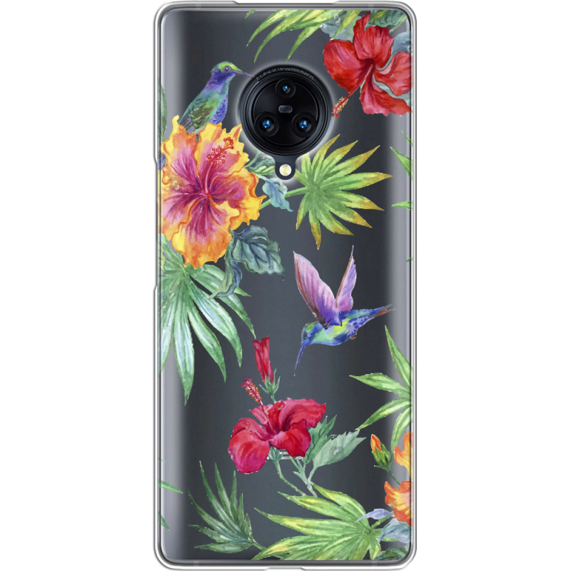 Прозрачный чехол Uprint Vivo Nex 3 Tropical