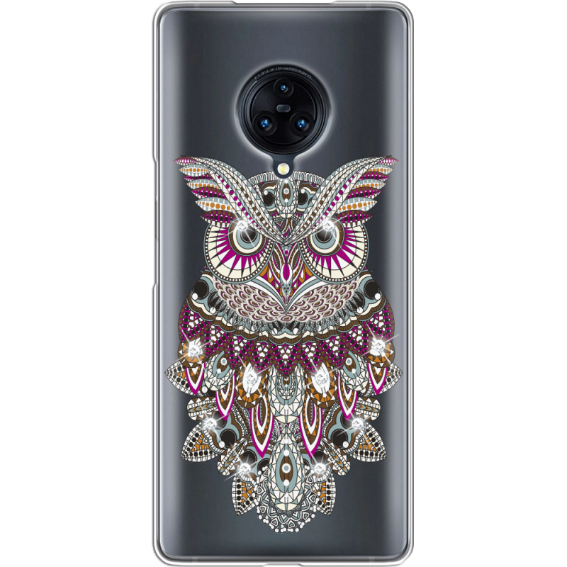 Чехол со стразами Vivo Nex 3 Owl