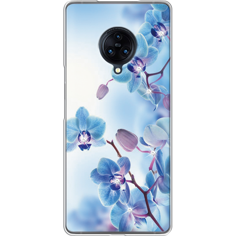 Чехол со стразами Vivo Nex 3 Orchids