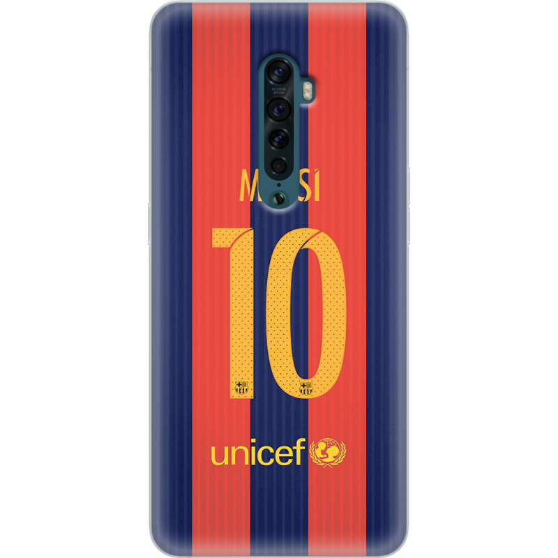 Чехол Uprint OPPO Reno2 Messi 10