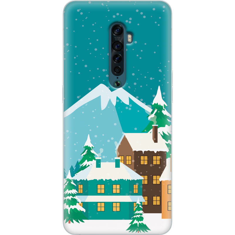 Чехол Uprint OPPO Reno2 Winteforest