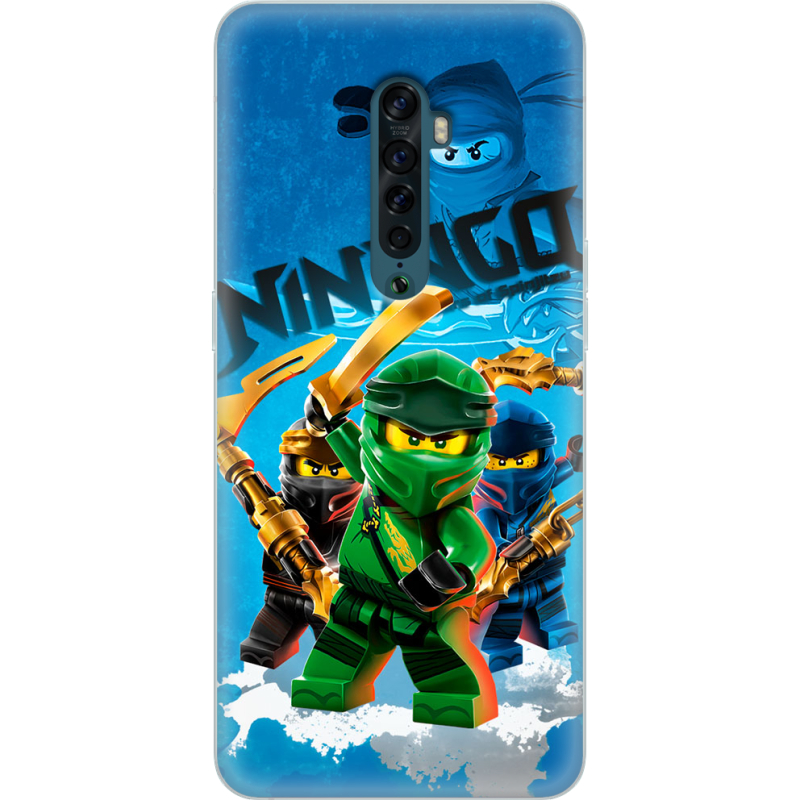 Чехол Uprint OPPO Reno2 Lego Ninjago