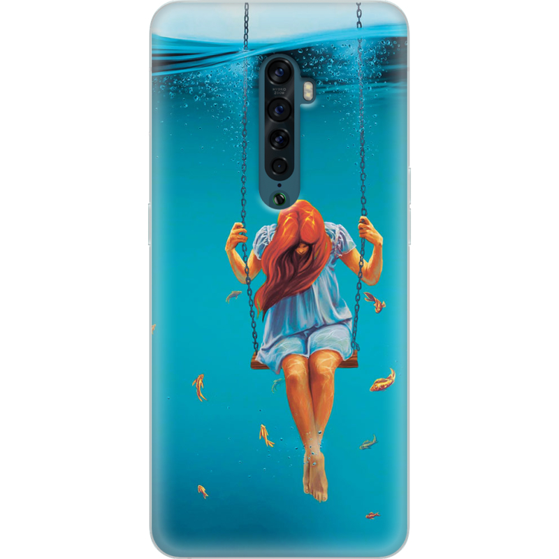 Чехол Uprint OPPO Reno2 Girl In The Sea