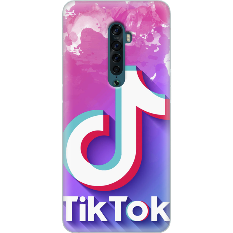 Чехол Uprint OPPO Reno2 TikTok