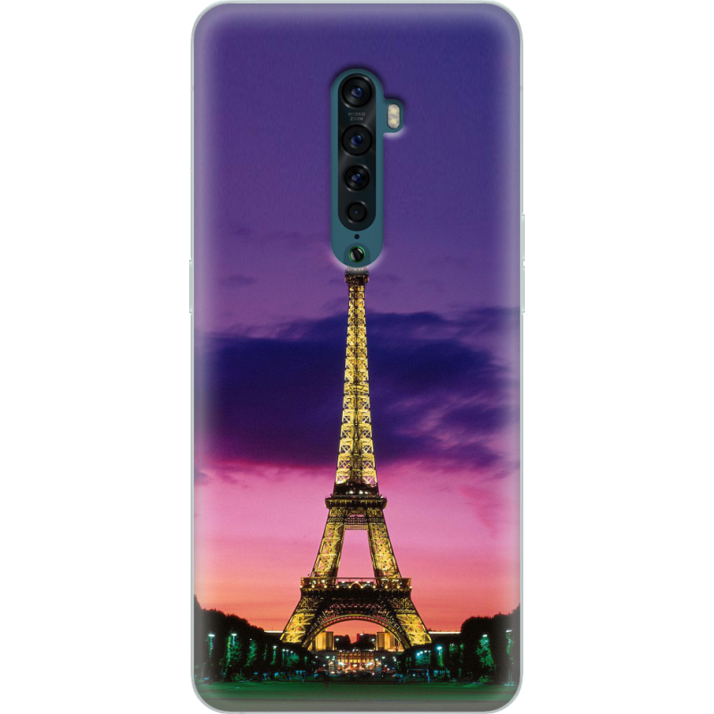 Чехол Uprint OPPO Reno2 Полночь в Париже