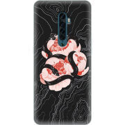 Чехол Uprint OPPO Reno2 Snake Rose