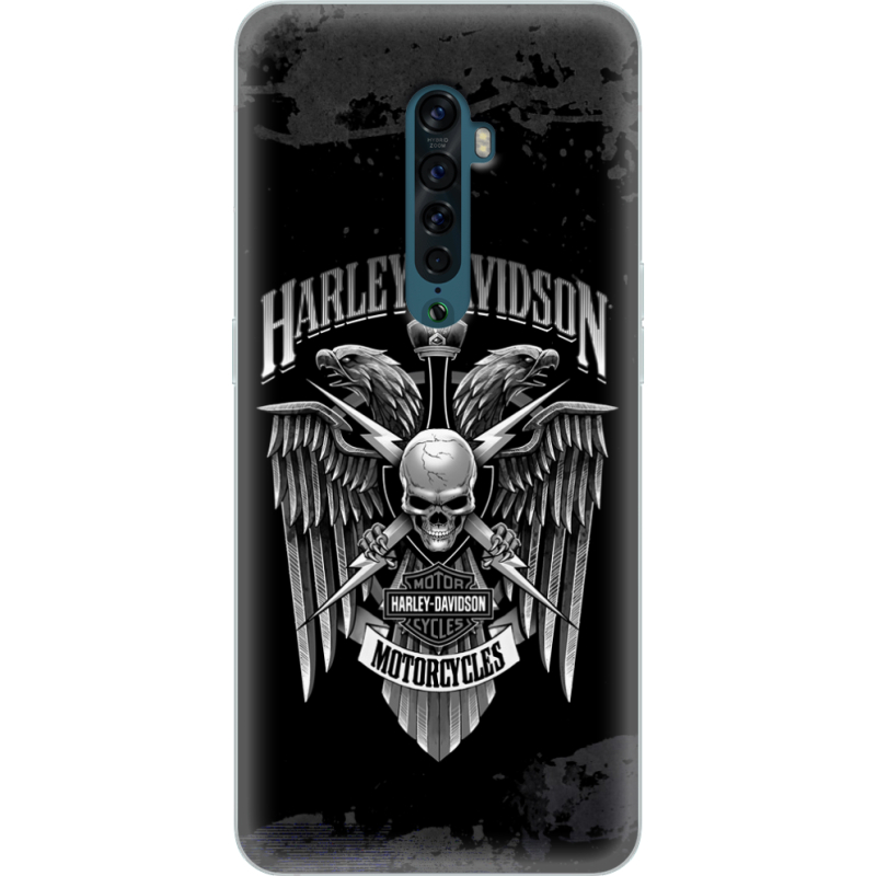 Чехол Uprint OPPO Reno2 Harley Davidson