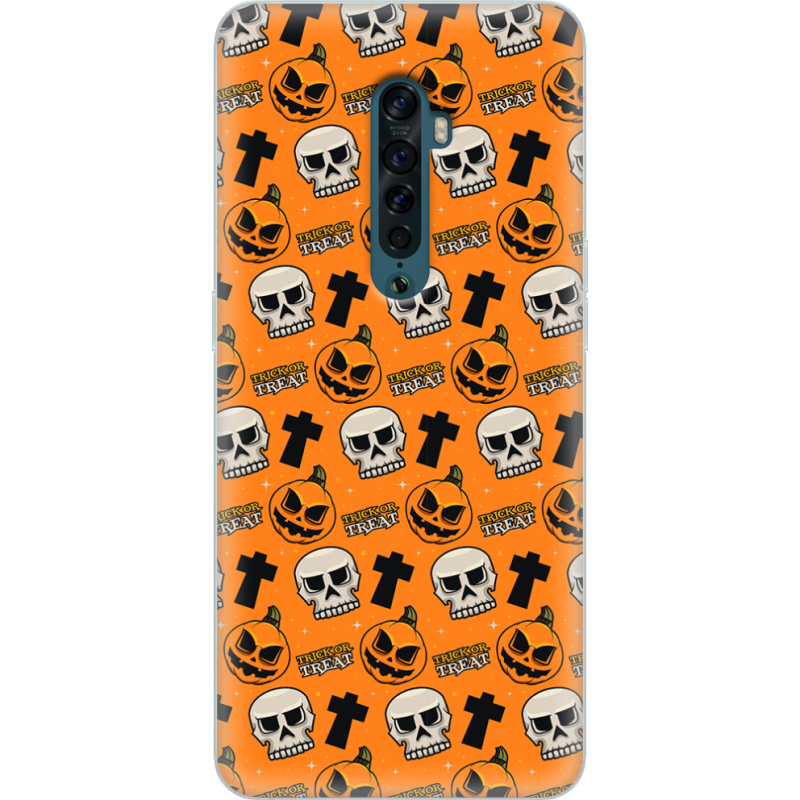 Чехол Uprint OPPO Reno2 Halloween Trick or Treat