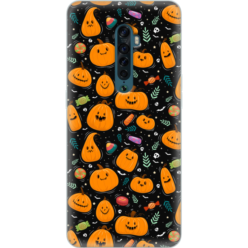 Чехол Uprint OPPO Reno2 Cute Halloween