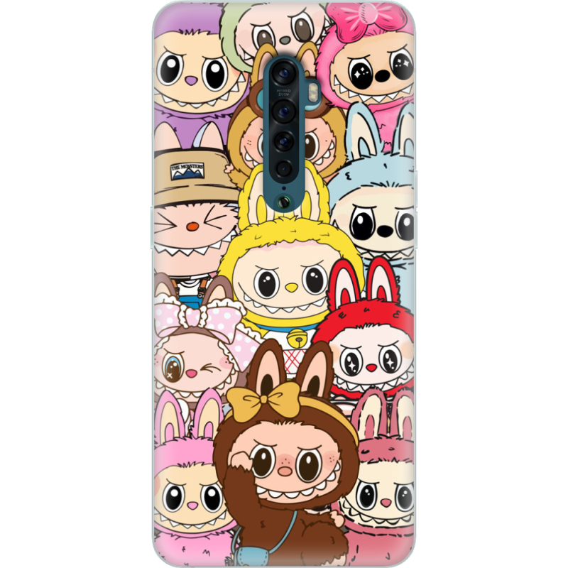 Чехол Uprint OPPO Reno2 Labubu