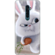 Чехол Uprint OPPO Reno2 Rabbit Snowball