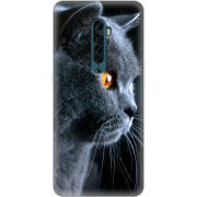 Чехол Uprint OPPO Reno2 English cat