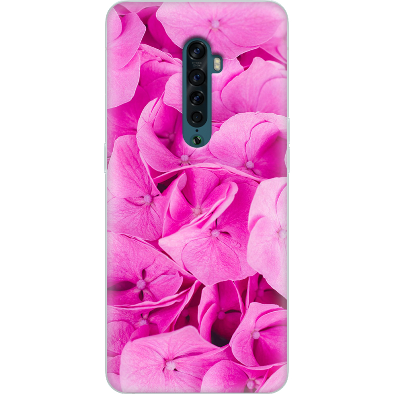 Чехол Uprint OPPO Reno2 Pink Flowers