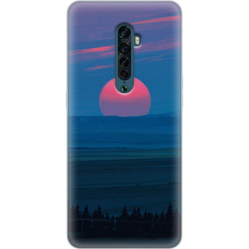 Чехол Uprint OPPO Reno2 Cold Red Light