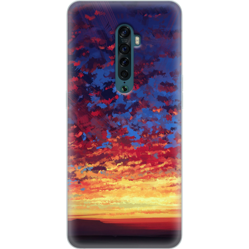 Чехол Uprint OPPO Reno2 Draw Breath