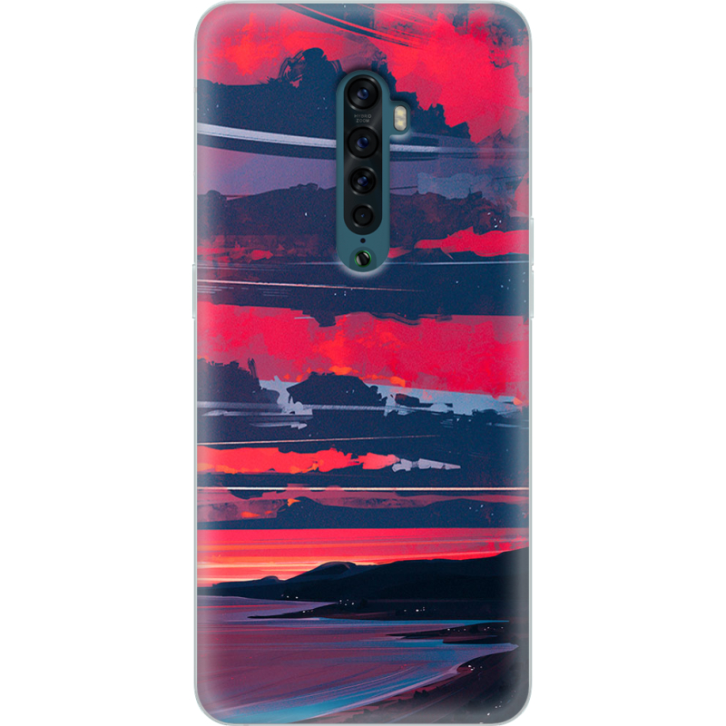 Чехол Uprint OPPO Reno2 Heaven b