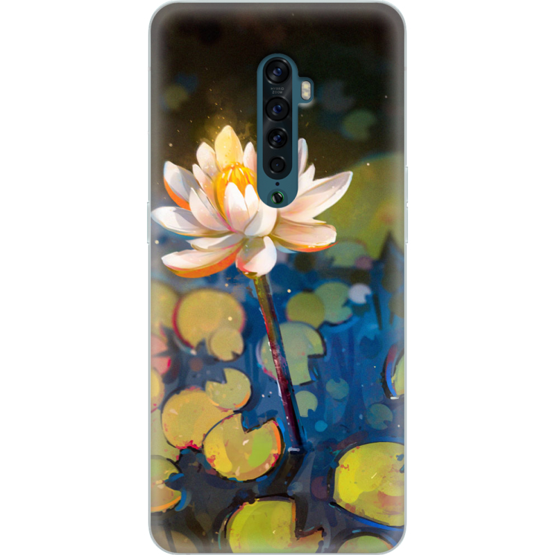 Чехол Uprint OPPO Reno2 Waterlily