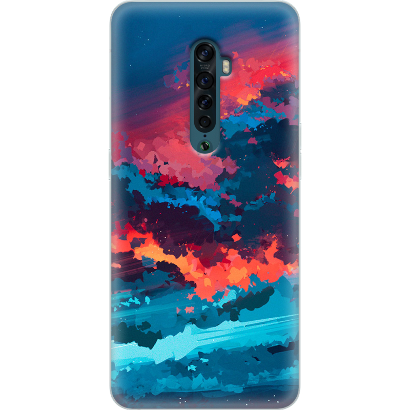 Чехол Uprint OPPO Reno2 Thunderclouds